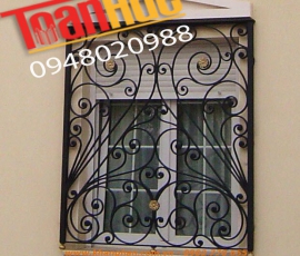 CỬA SỔ SẮT NGHỆ THUẬT - 018