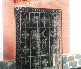 CỬA SỔ SẮT NGHỆ THUẬT - 029