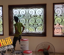 CỬA SỔ SẮT NGHỆ THUẬT - 032