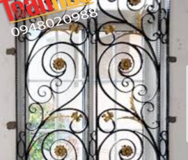 CỬA SỔ SẮT NGHỆ THUẬT - 034