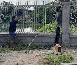 HÀNG RÀO SẮT NGHỆ THUẬT - HRSNT038