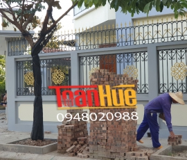 HÀNG RÀO SẮT NGHỆ THUẬT - HRSNT005