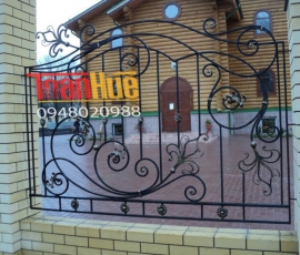 HÀNG RÀO SẮT NGHỆ THUẬT - HRSNT017