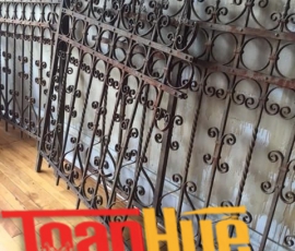HÀNG RÀO SẮT NGHỆ THUẬT - HRSNT023