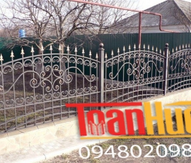 HÀNG RÀO SẮT NGHỆ THUẬT - HRSNT024