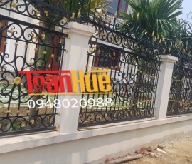 HÀNG RÀO SẮT NGHỆ THUẬT - HRSNT027