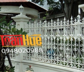 HÀNG RÀO SẮT NGHỆ THUẬT - HRSNT032